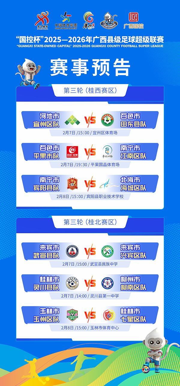 开云中国-广西县超烽烟再起 桂西桂北赛区第三轮燃情来袭